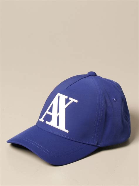 armani hats mens|armani exchange man cap.